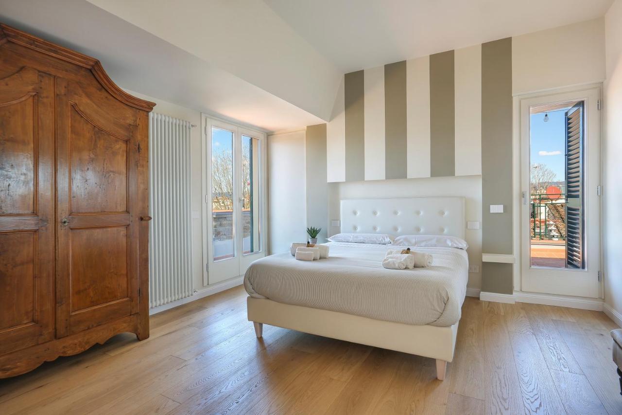 Апартаменты Penthouse With Big Terrace In Oltrarno Флоренция Экстерьер фото