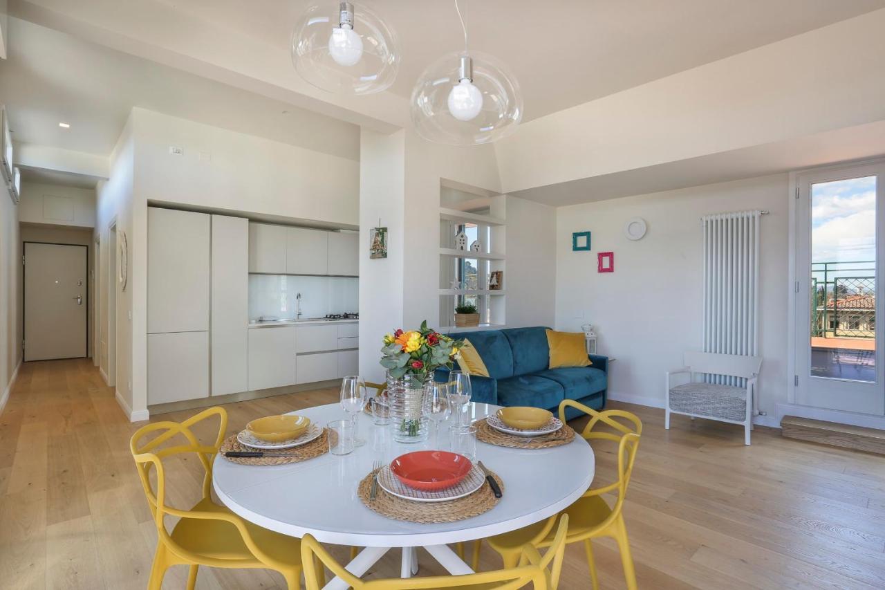 Апартаменты Penthouse With Big Terrace In Oltrarno Флоренция Экстерьер фото
